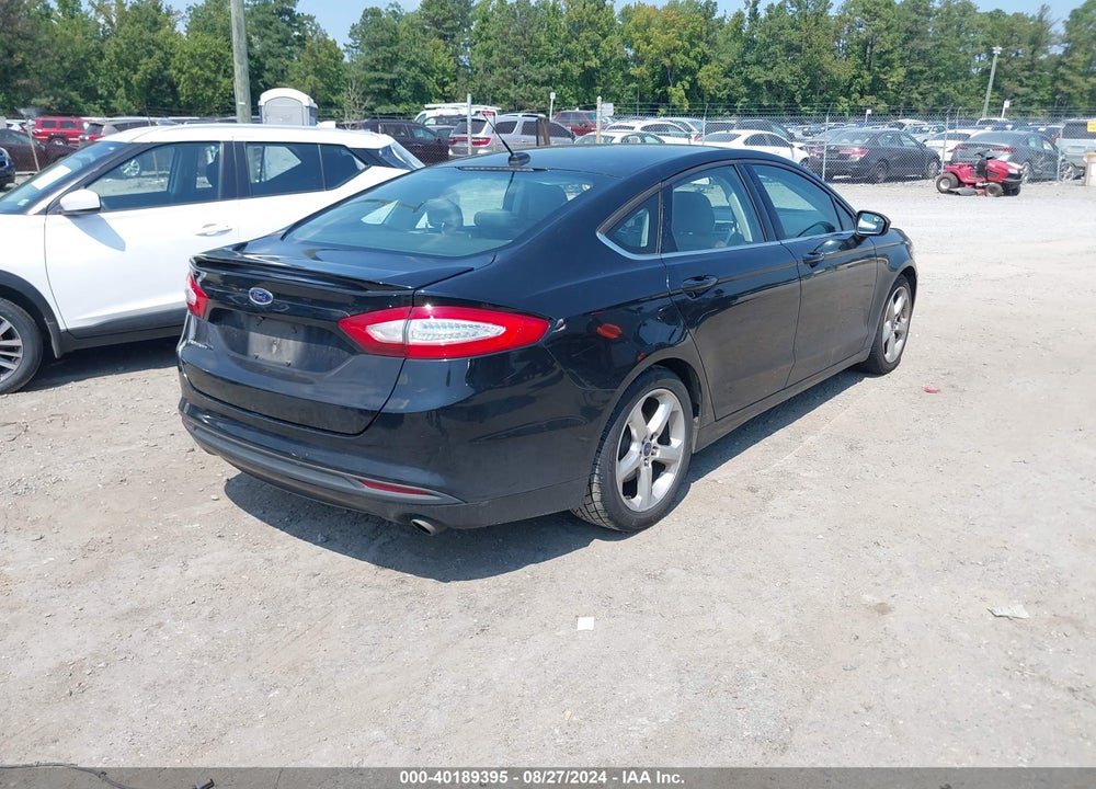 2016 FORD FUSION S VIN: 3FA6P0G70GR108207