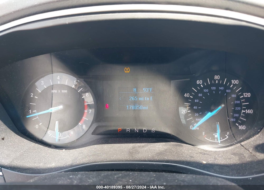 2016 FORD FUSION S VIN: 3FA6P0G70GR108207