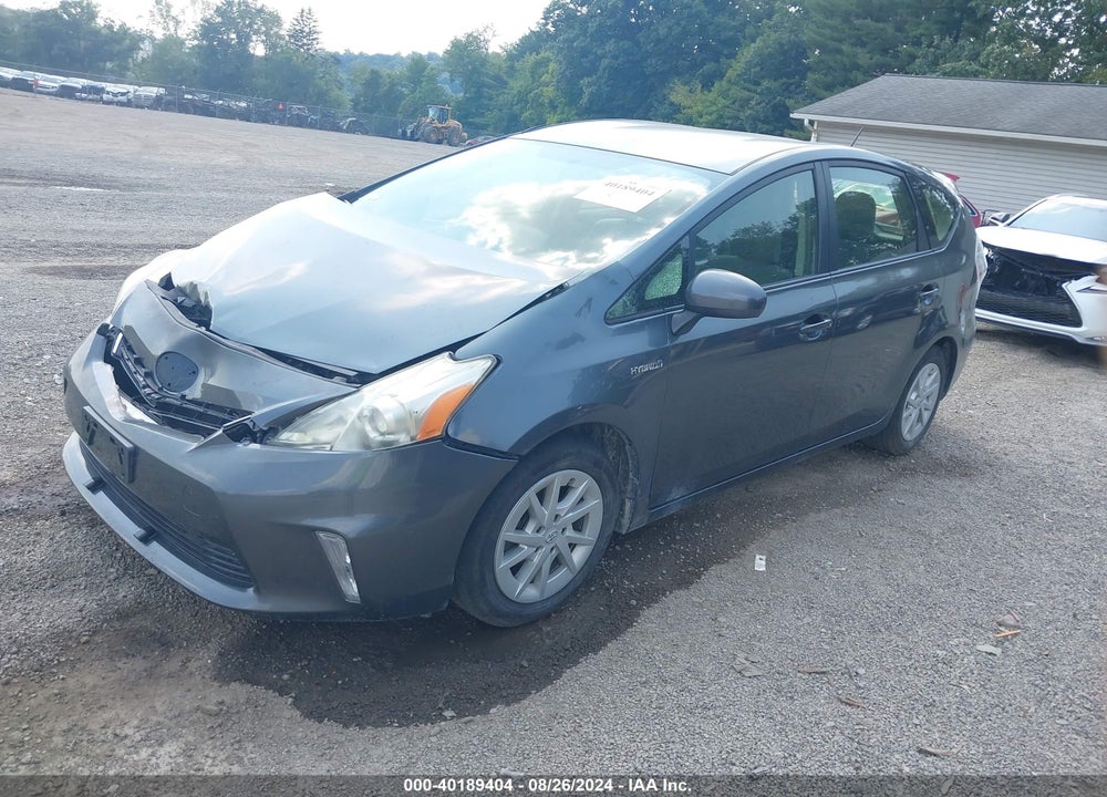 2012 TOYOTA PRIUS V TWO VIN: JTDZN3EU5C3137315