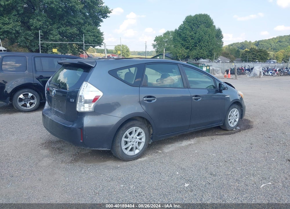2012 TOYOTA PRIUS V TWO VIN: JTDZN3EU5C3137315