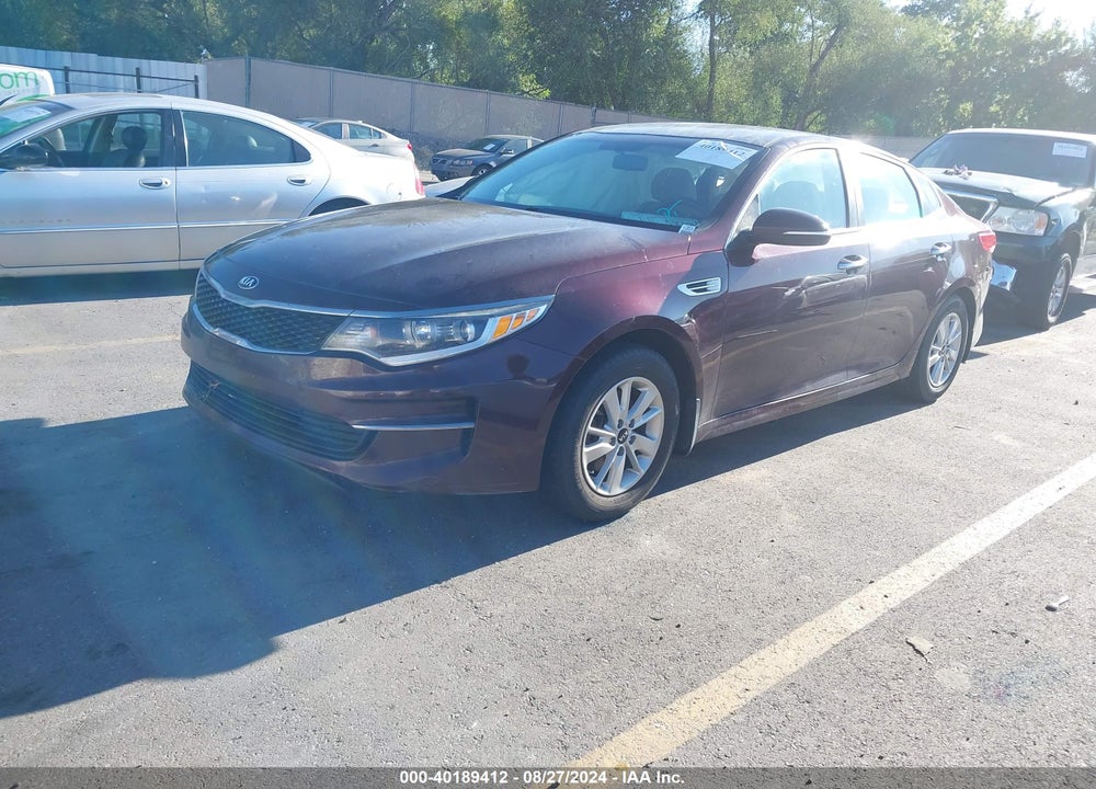 2016 KIA OPTIMA LX VIN: 5XXGT4L34GG108181