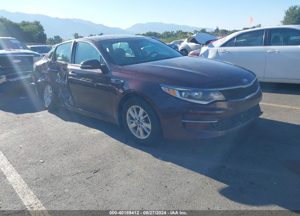 2016 KIA OPTIMA LX VIN: 5XXGT4L34GG108181