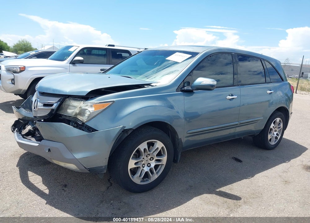 2008 ACURA MDX VIN: 2HNYD28288H524684