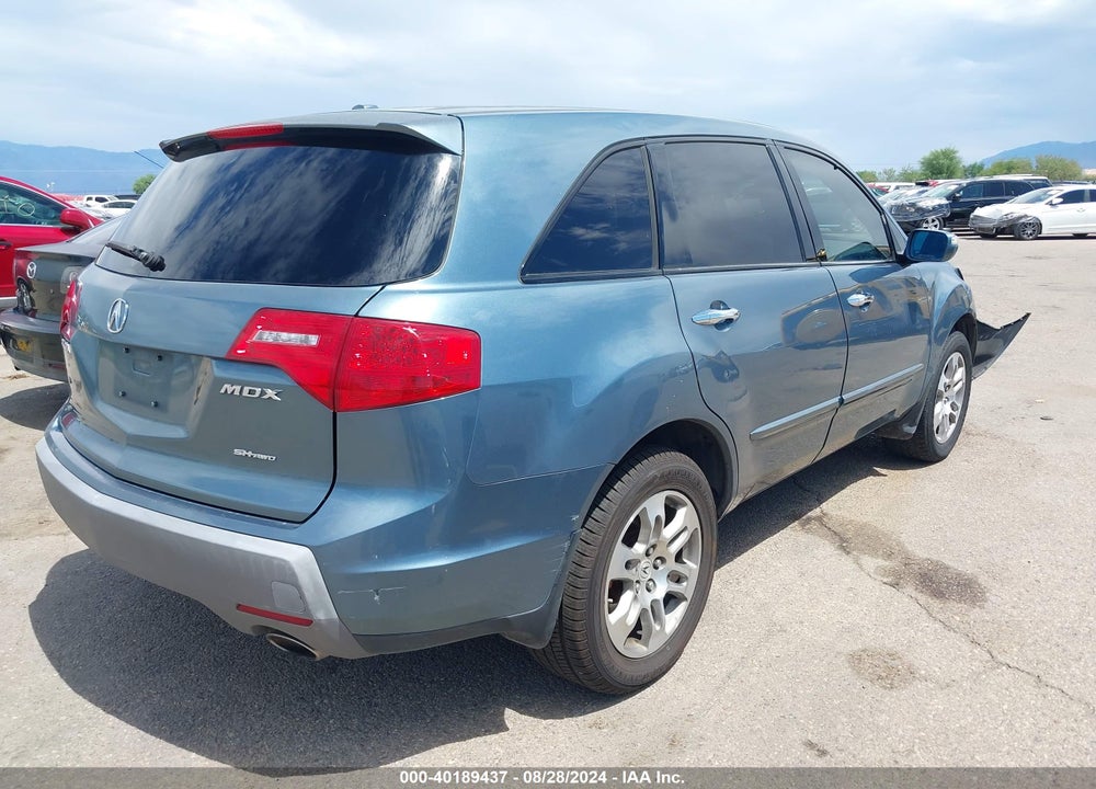 2008 ACURA MDX VIN: 2HNYD28288H524684