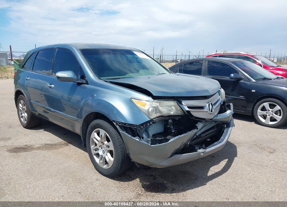 2008 ACURA MDX VIN: 2HNYD28288H524684