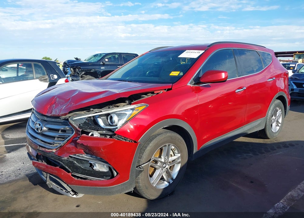 2017 HYUNDAI SANTA FE SPORT 2.4L VIN: 5XYZU3LB5HG418621
