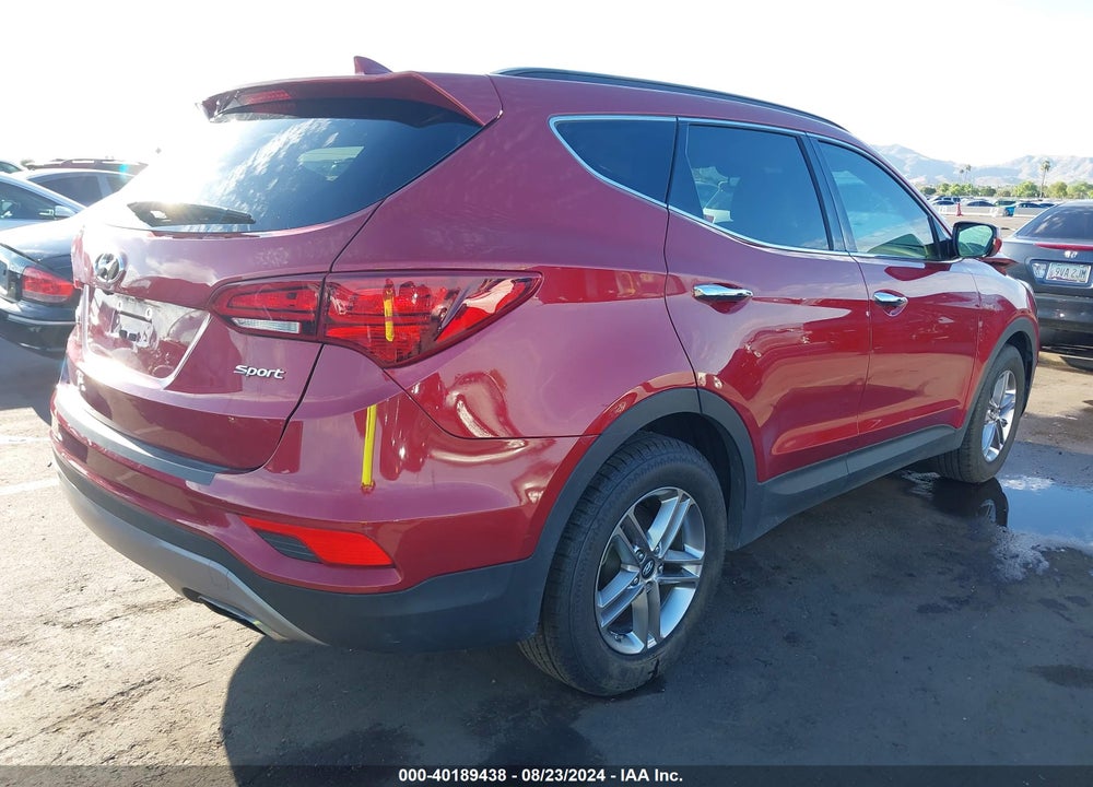 2017 HYUNDAI SANTA FE SPORT 2.4L VIN: 5XYZU3LB5HG418621