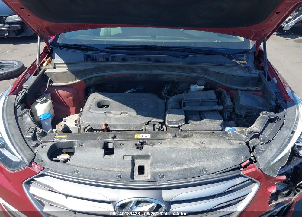 2017 HYUNDAI SANTA FE SPORT 2.4L VIN: 5XYZU3LB5HG418621