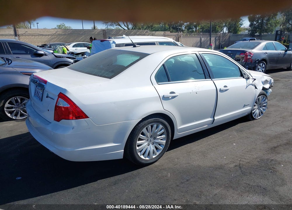 2012 FORD FUSION HYBRID VIN: 3FADP0L33CR438928