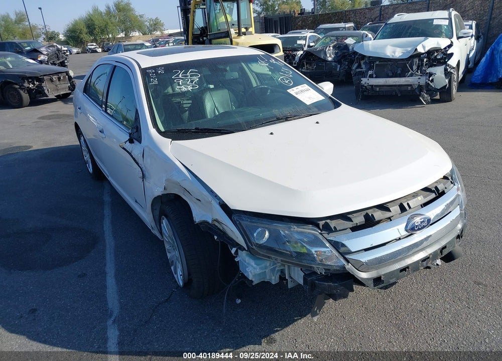 2012 FORD FUSION HYBRID VIN: 3FADP0L33CR438928