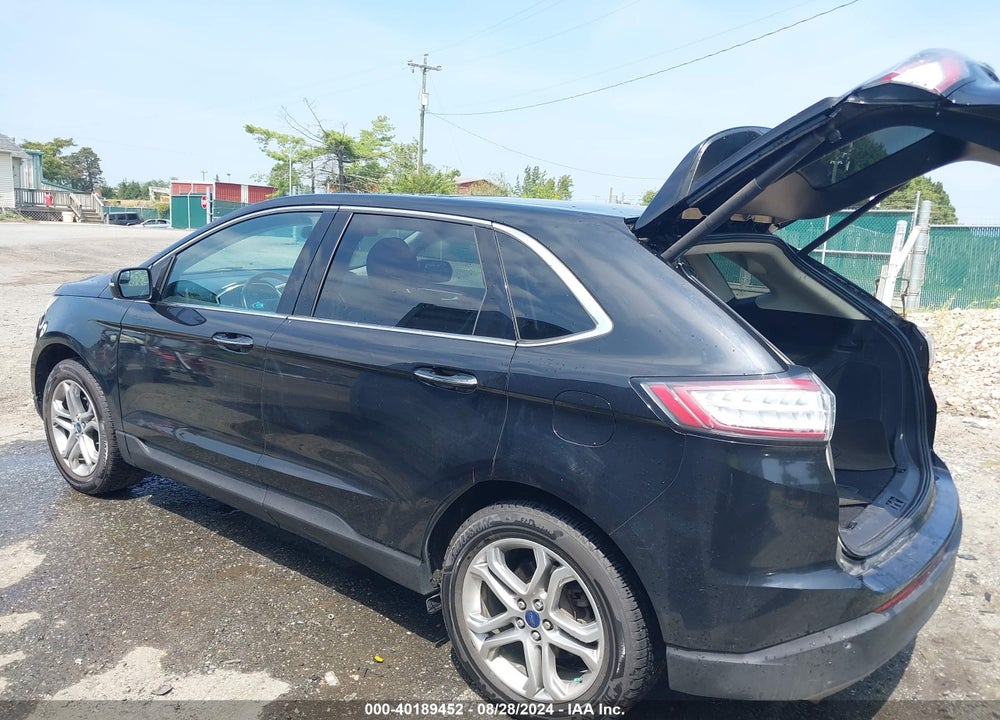 2016 FORD EDGE TITANIUM VIN: 2FMPK3K98GBB05783