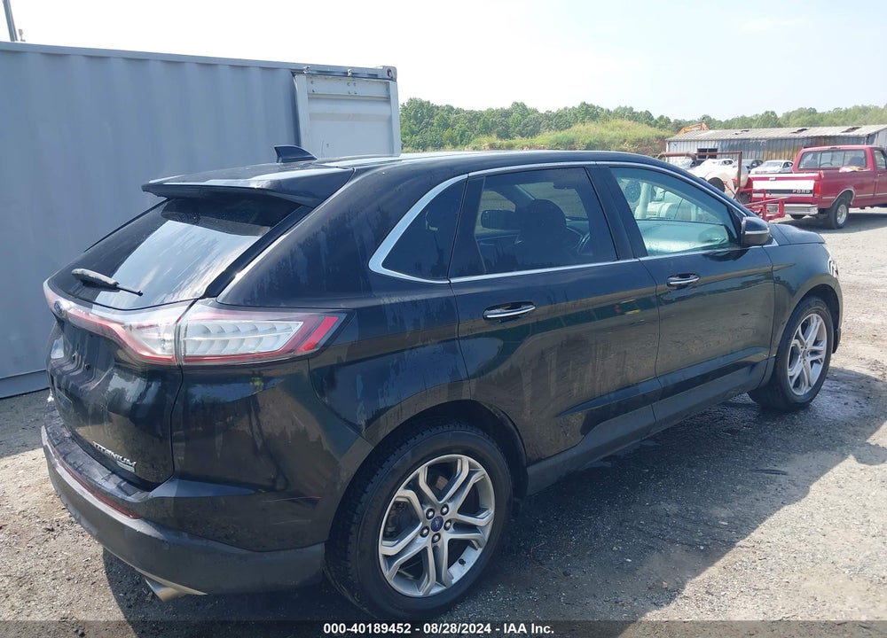 2016 FORD EDGE TITANIUM VIN: 2FMPK3K98GBB05783