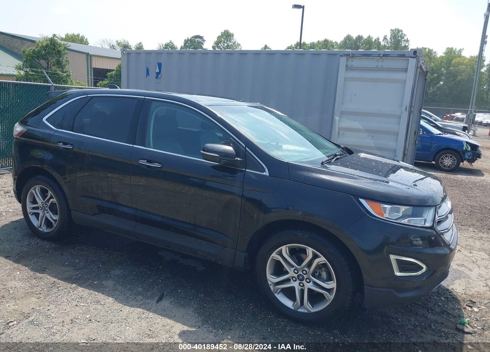 2016 FORD EDGE TITANIUM VIN: 2FMPK3K98GBB05783