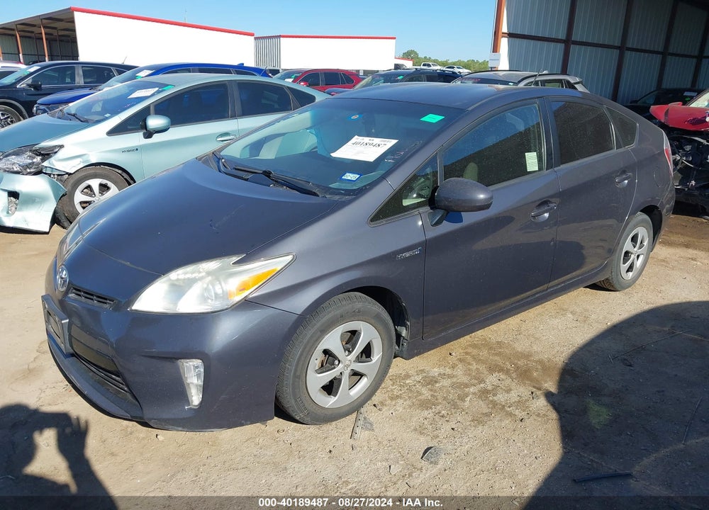 2013 TOYOTA PRIUS THREE VIN: JTDKN3DUXD5631971