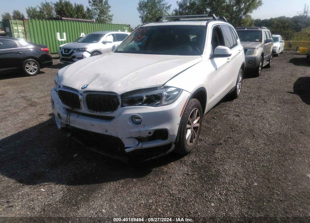 2015 BMW X5 SDRIVE35I VIN: 5UXKR2C57F0H37188