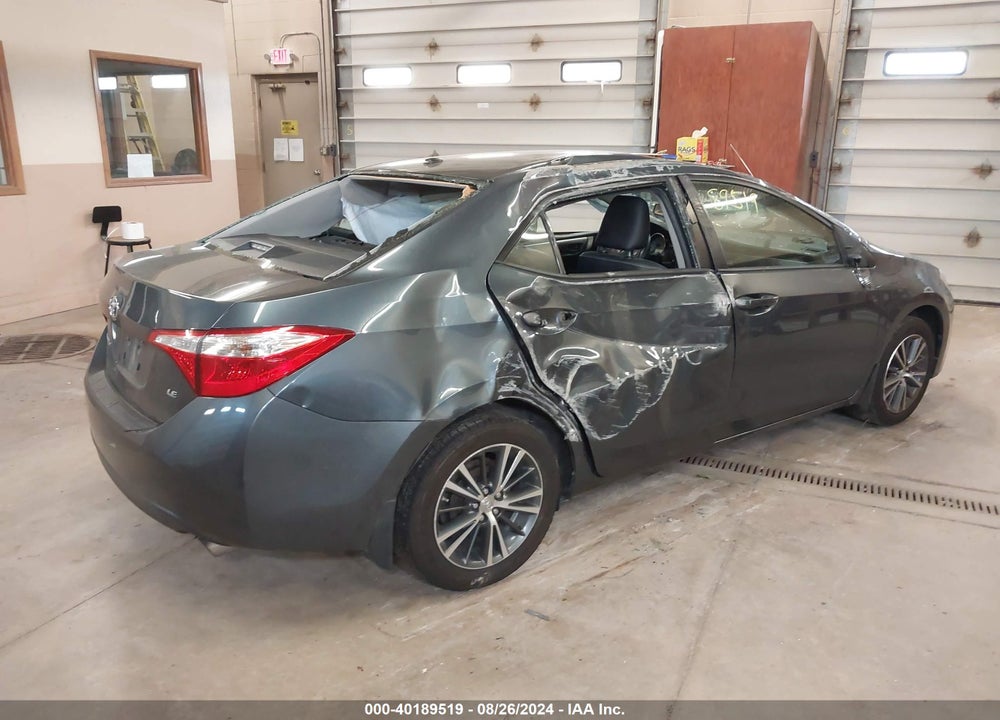 2016 TOYOTA COROLLA LE PREMIUM VIN: 2T1BURHE7GC660585