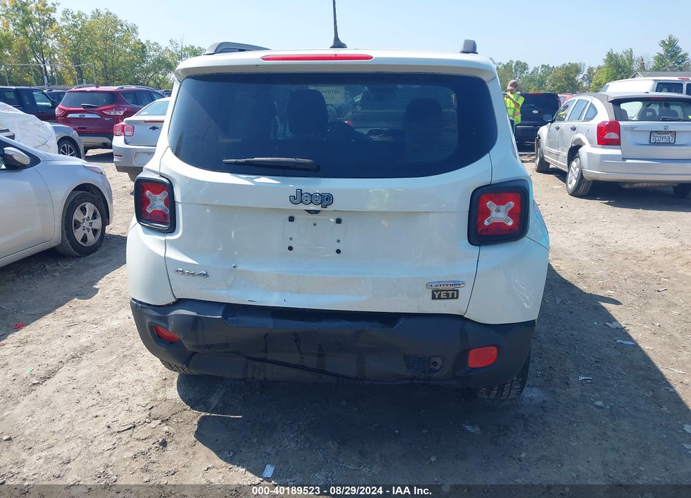 2015 JEEP RENEGADE LATITUDE VIN: ZACCJBBT0FPB69952