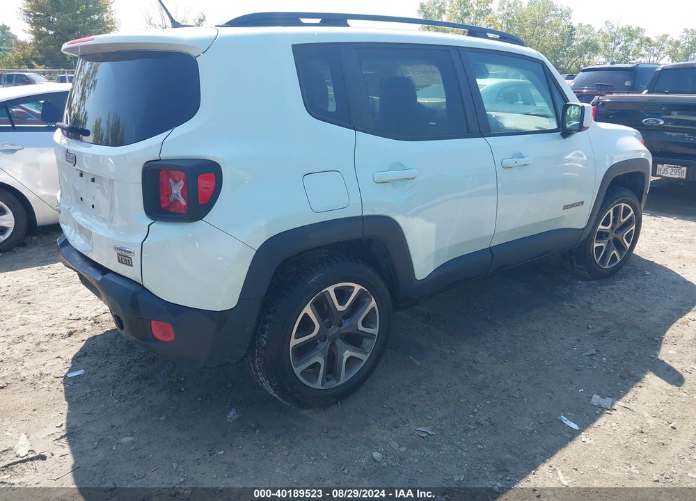 2015 JEEP RENEGADE LATITUDE VIN: ZACCJBBT0FPB69952