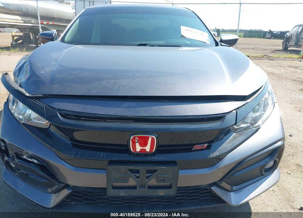 2018 HONDA CIVIC SI VIN: 2HGFC1E50JH706850