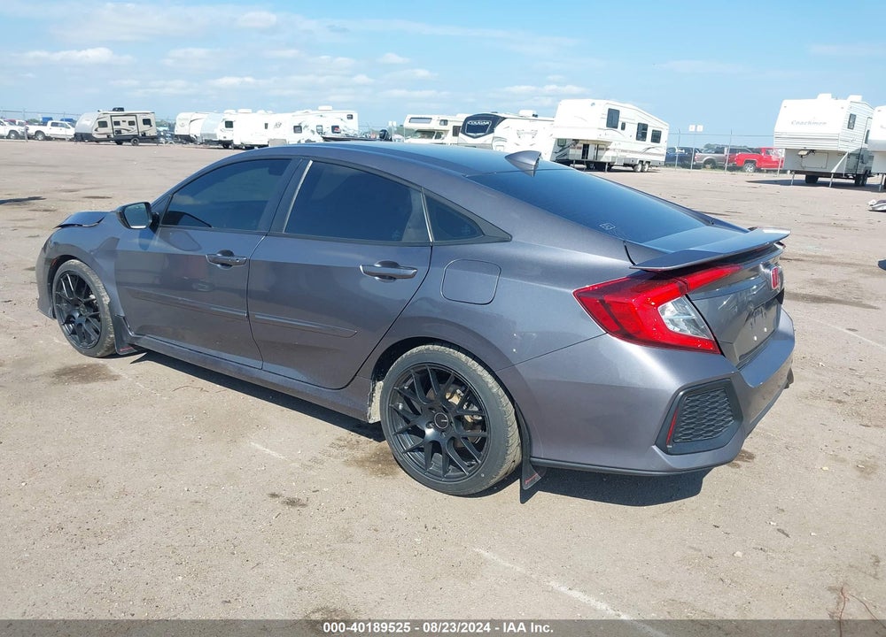 2018 HONDA CIVIC SI VIN: 2HGFC1E50JH706850