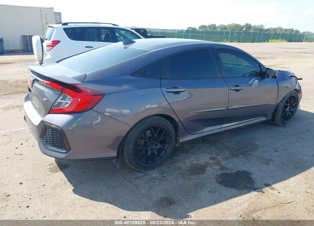 2018 HONDA CIVIC SI VIN: 2HGFC1E50JH706850