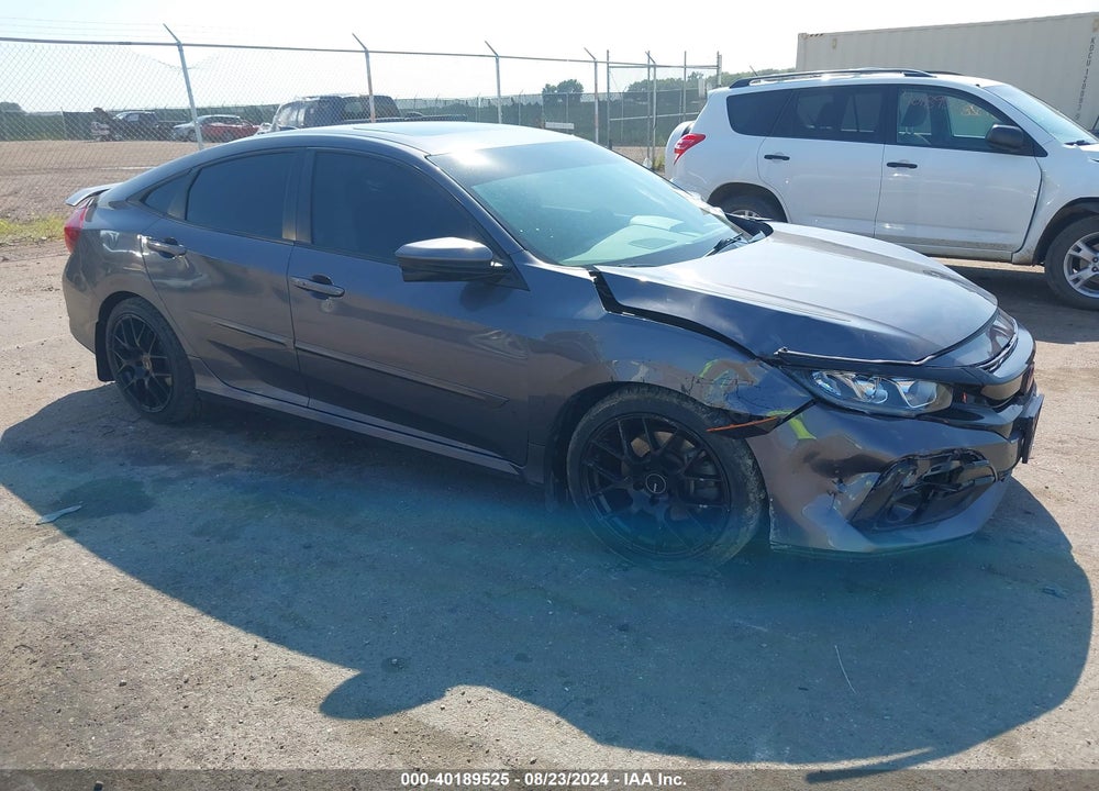 2018 HONDA CIVIC SI VIN: 2HGFC1E50JH706850