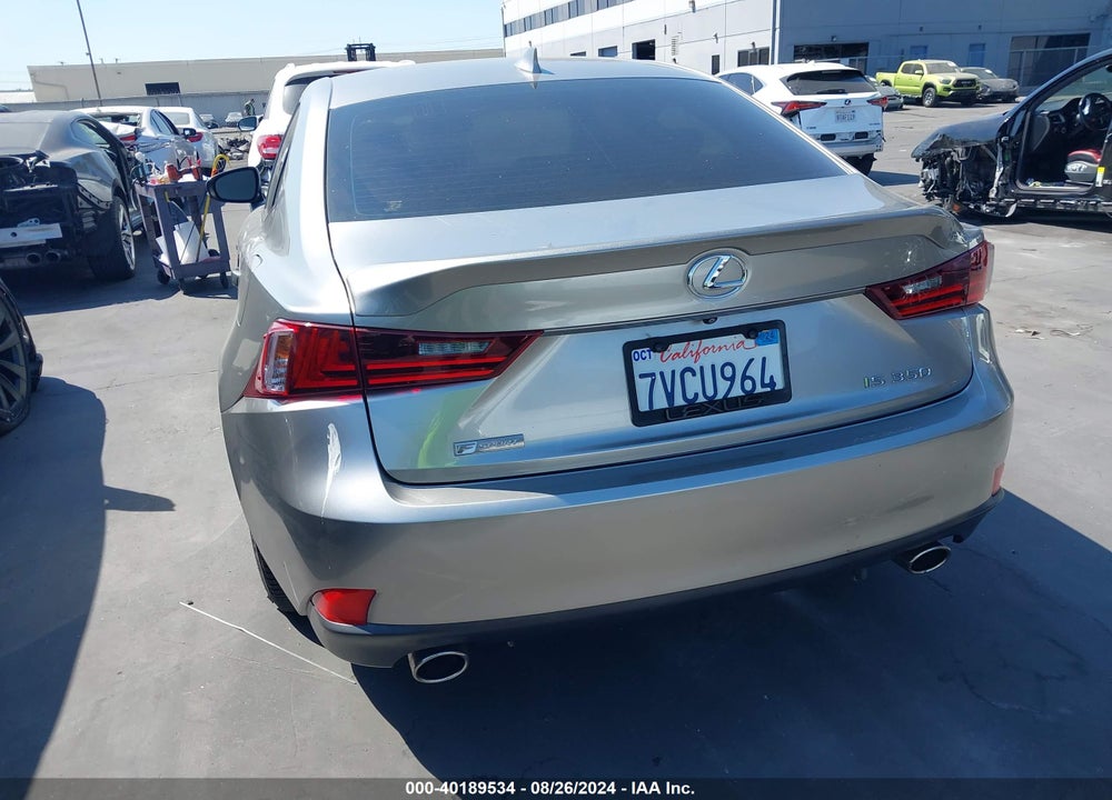 2016 LEXUS IS 350 VIN: JTHBE1D21G5028218