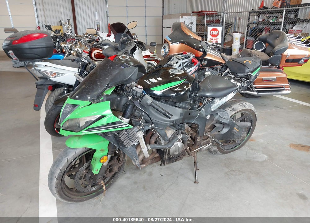 2016 KAWASAKI ZX636 E VIN: JKBZXJE14GA020448