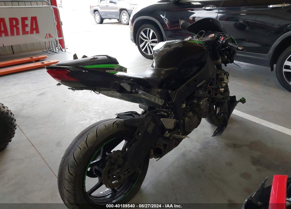 2016 KAWASAKI ZX636 E VIN: JKBZXJE14GA020448