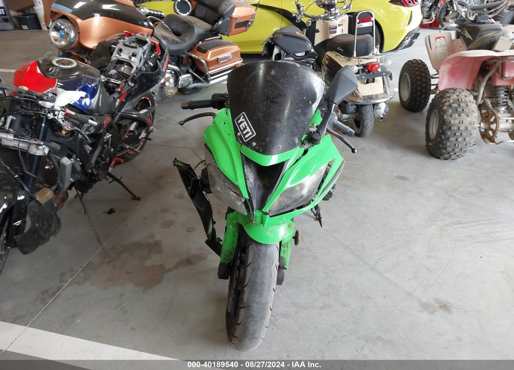 2016 KAWASAKI ZX636 E VIN: JKBZXJE14GA020448