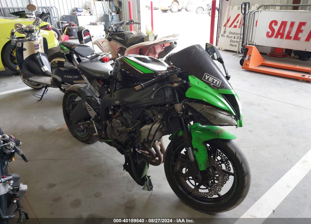 2016 KAWASAKI ZX636 E VIN: JKBZXJE14GA020448