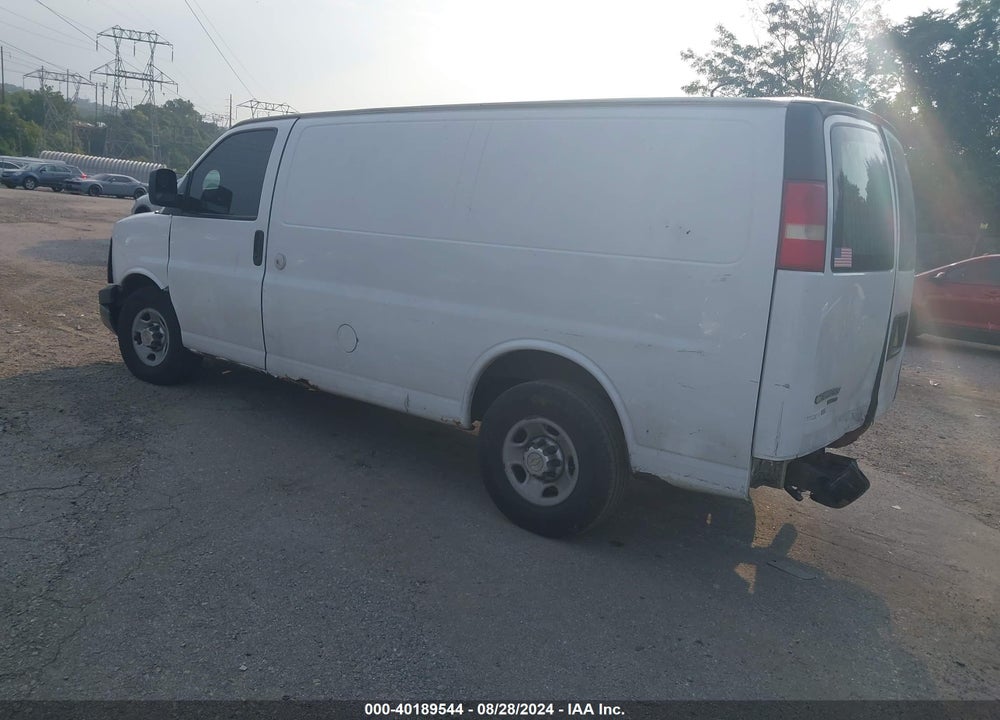 2012 CHEVROLET EXPRESS 2500 WORK VAN VIN: 1GCWGFCA1C1180875