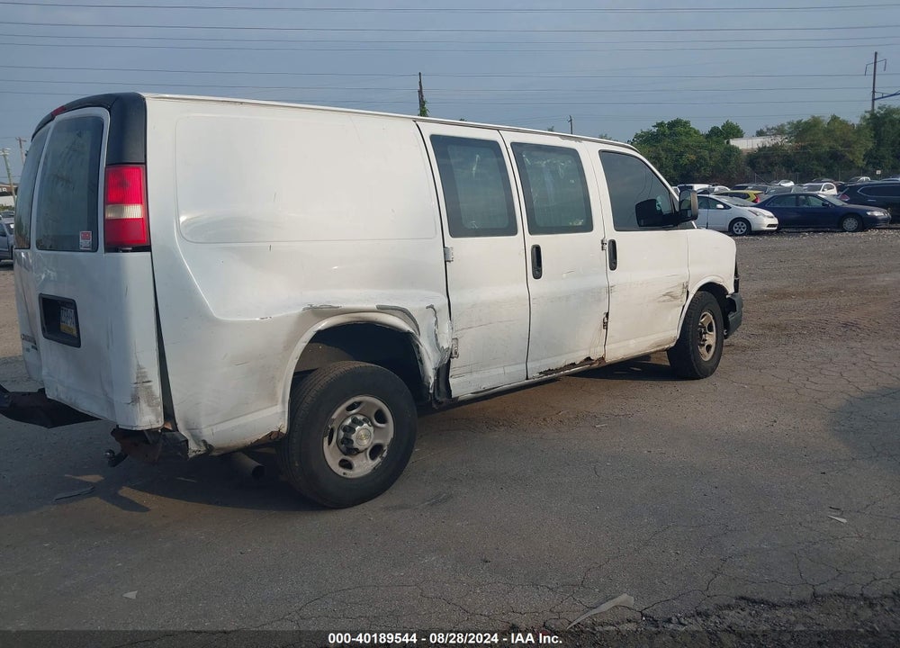 2012 CHEVROLET EXPRESS 2500 WORK VAN VIN: 1GCWGFCA1C1180875