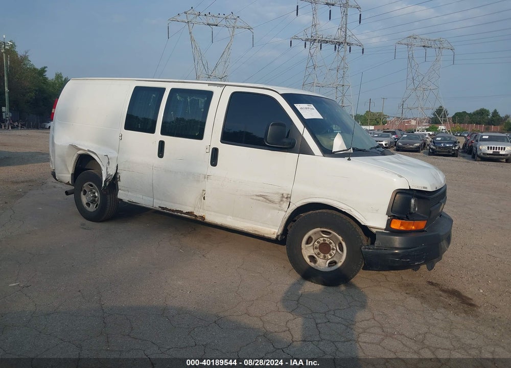 2012 CHEVROLET EXPRESS 2500 WORK VAN VIN: 1GCWGFCA1C1180875
