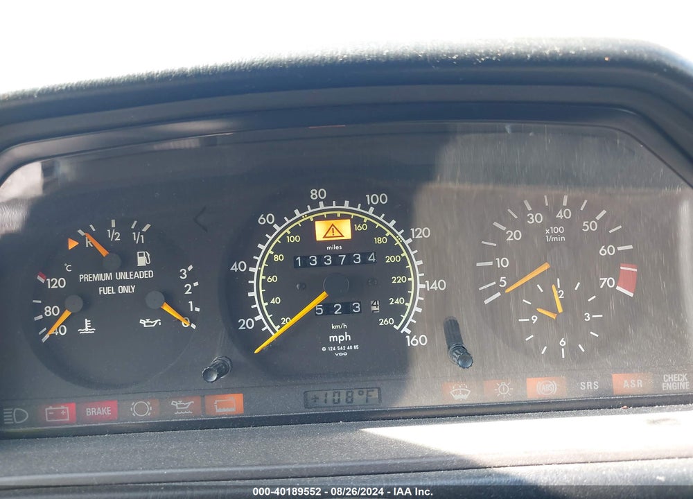 1994 MERCEDES-BENZ E 320 VIN: WDBEA66E8RC009533