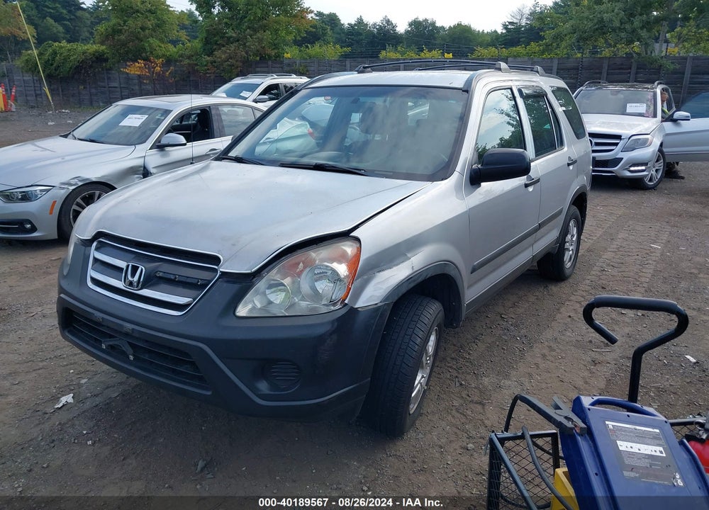 2005 HONDA CR-V LX VIN: SHSRD785X5U328922