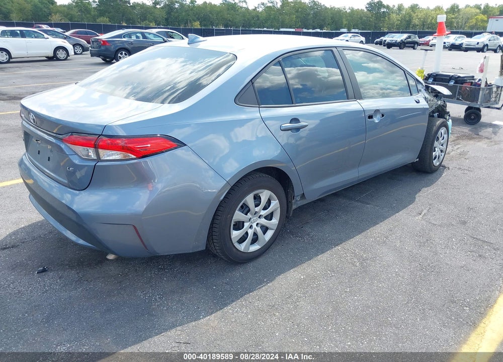 2022 TOYOTA COROLLA LE VIN: 5YFEPMAE4NP377656