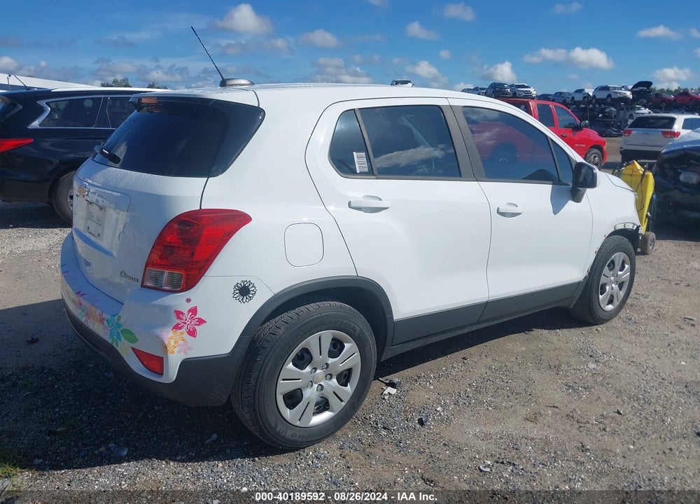 2017 CHEVROLET TRAX LS VIN: KL7CJKSB9HB203020