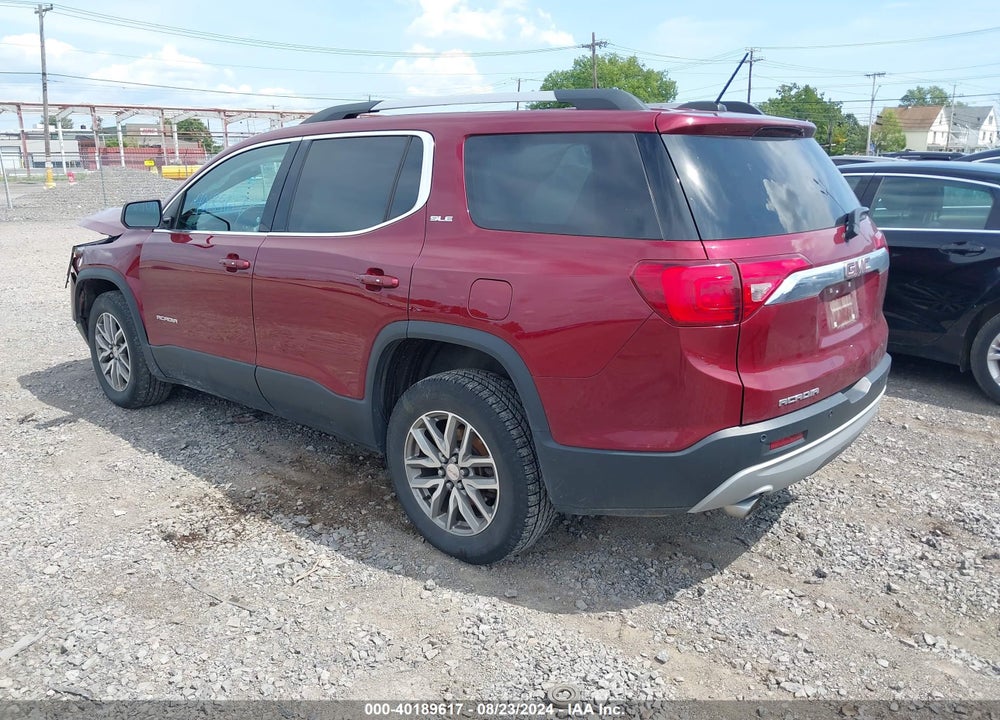 2018 GMC ACADIA SLE-2 VIN: 1GKKNLLS4JZ177225