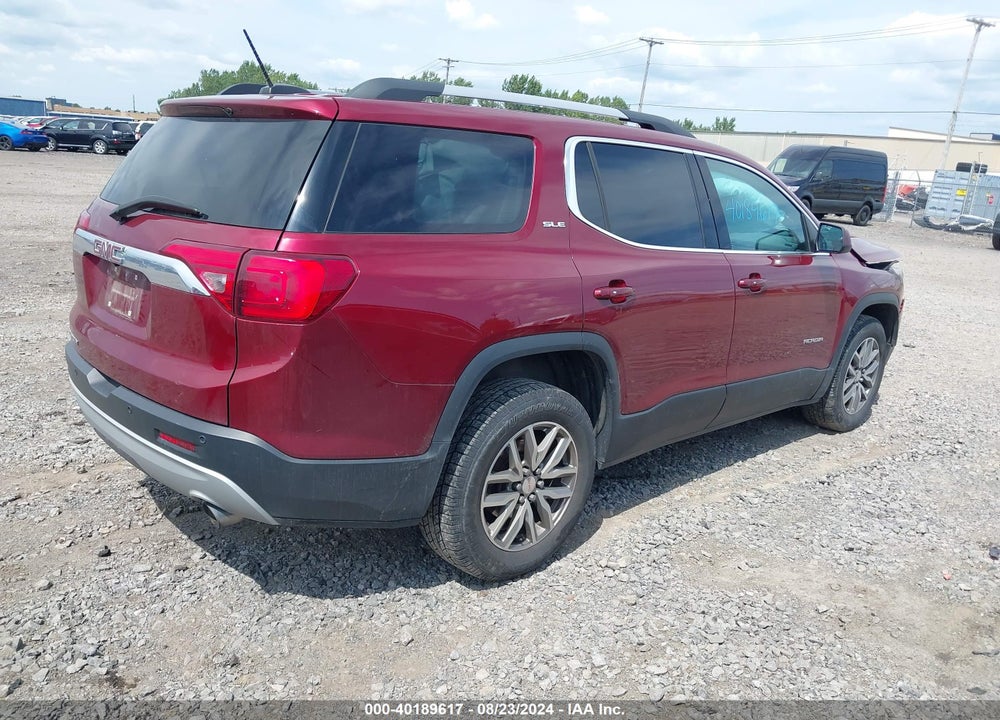 2018 GMC ACADIA SLE-2 VIN: 1GKKNLLS4JZ177225