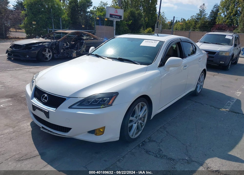 2006 LEXUS IS 350 VIN: JTHBE262765007598