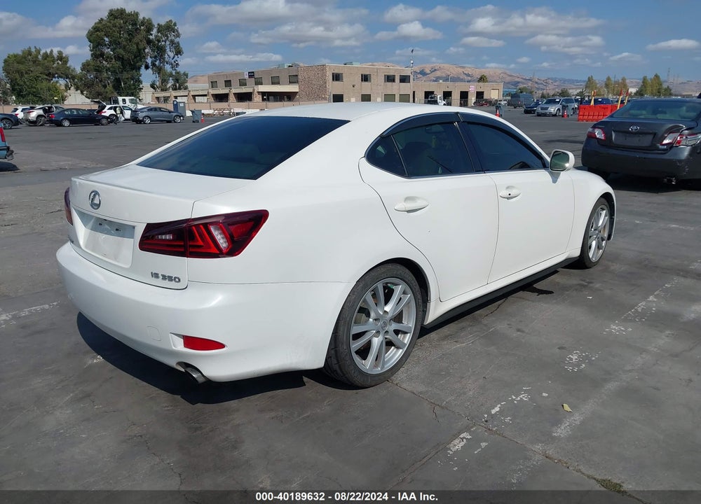 2006 LEXUS IS 350 VIN: JTHBE262765007598