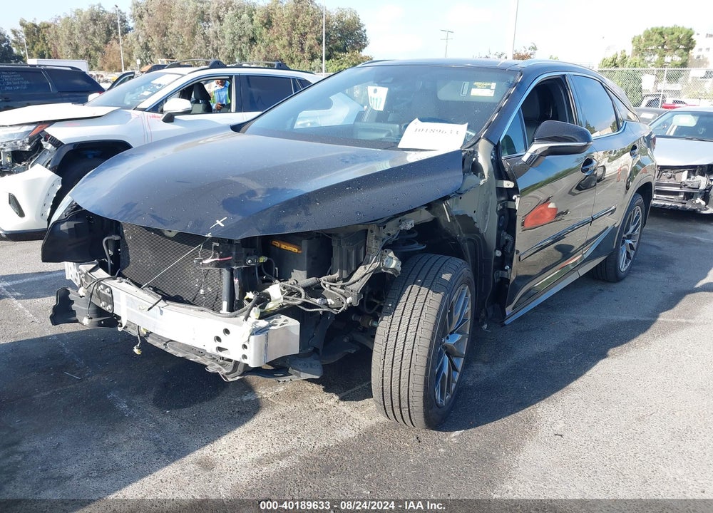 2020 LEXUS RX 350 F SPORT PERFORMANCE VIN: 2T2YZMDA9LC244593