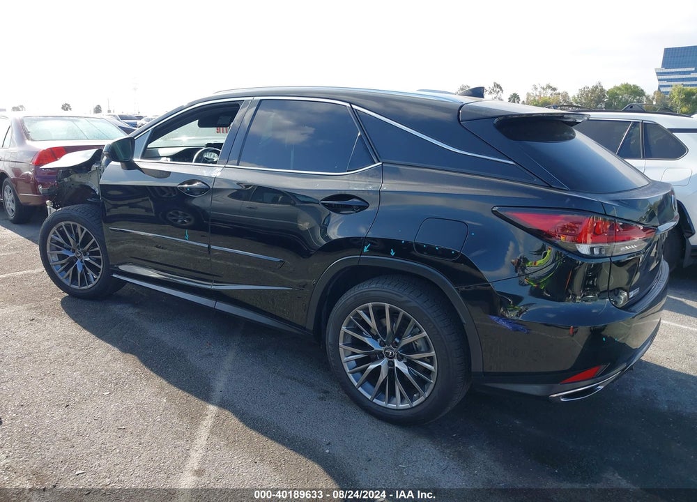 2020 LEXUS RX 350 F SPORT PERFORMANCE VIN: 2T2YZMDA9LC244593