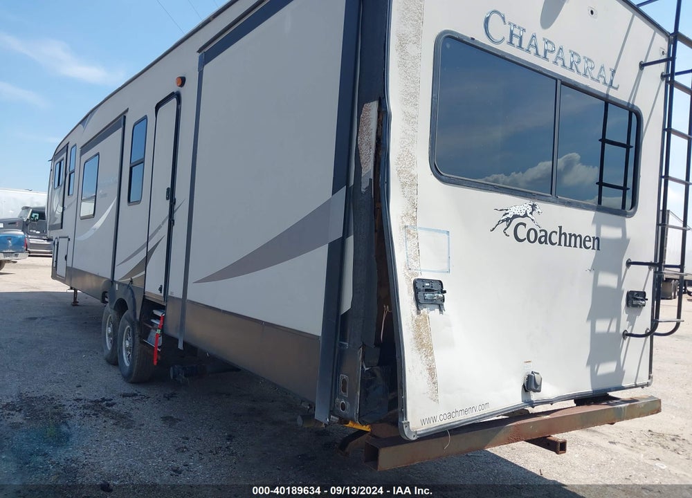 2018 FOREST RIVER CHAPARRAL VIN: 5ZT3CH2B8JA318847
