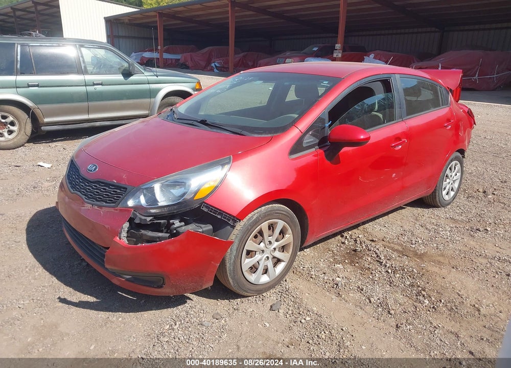2015 KIA RIO LX VIN: KNADM4A35F6466595