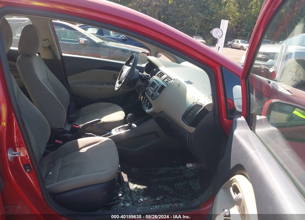 2015 KIA RIO LX VIN: KNADM4A35F6466595