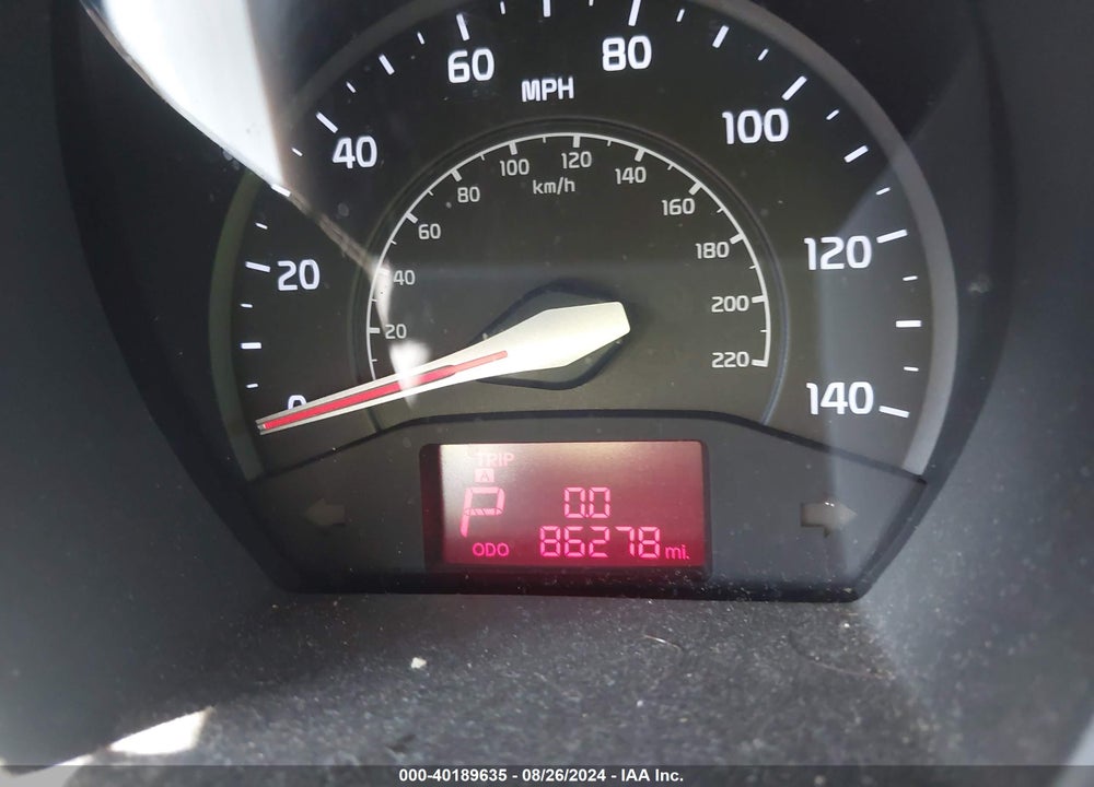 2015 KIA RIO LX VIN: KNADM4A35F6466595
