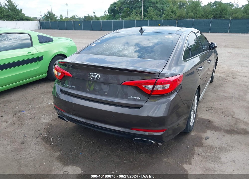 2015 HYUNDAI SONATA LIMITED VIN: 5NPE34AF8FH190312
