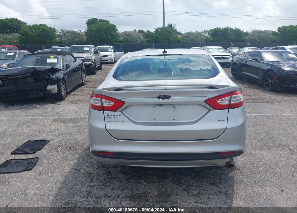2014 FORD FUSION SE VIN: 1FA6P0H75E5401485
